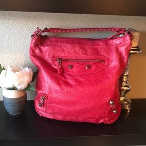 SOLD EUC Balenciaga Agneau Giant Hobo